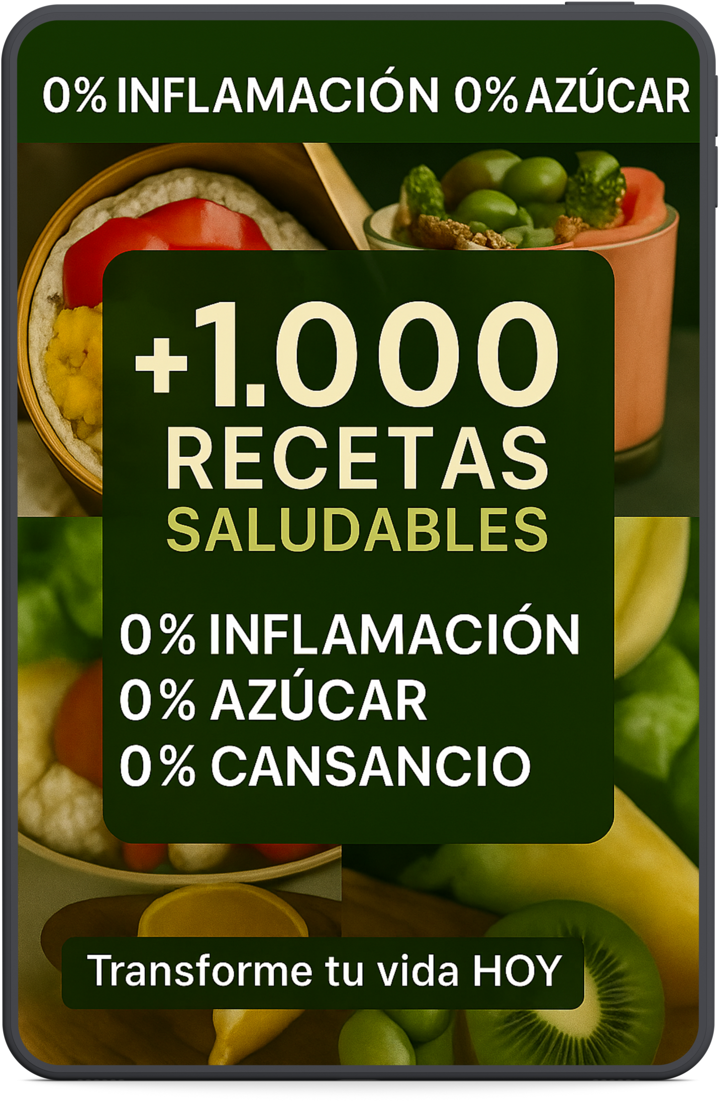 La Biblia de las Recetas Mágicas: +1000 Recetas Saludables y Fáciles +5 Bonus GRATIS